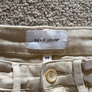 Dear John Cream Trousers